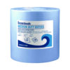 Hydrospun Wipers, Medium Duty, 12 x 12, Blue, 1,100/Roll
