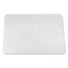 KrystalView Desk Pad with Antimicrobial Protection, Glossy Finish, 38 x 24, Clear