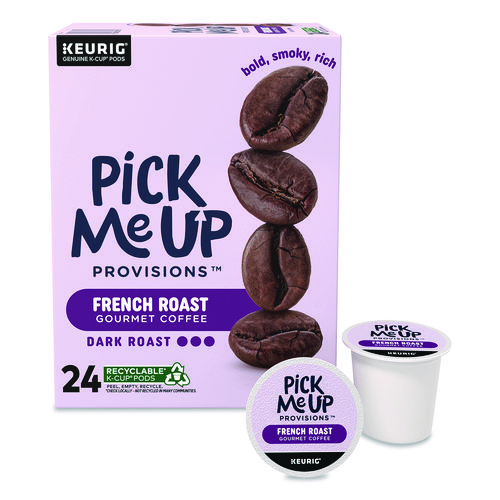 French Roast Coffee K-Cups, 24/Box