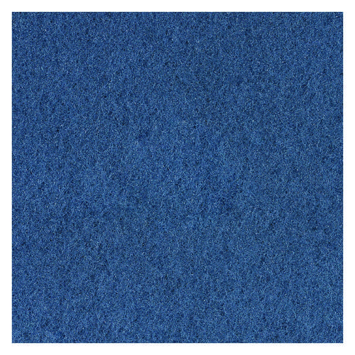 Scrubbing Floor Pads, 16" Diameter, Blue, 5/Carton - Image 6
