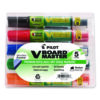 BeGreen V Board Master Dry Erase Marker, Medium Chisel Tip, Assorted Colors, 5/Pack