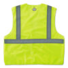 GloWear 8215BA Type R Class 2 Econo Breakaway Mesh Safety Vest, Large to X-Large, Lime