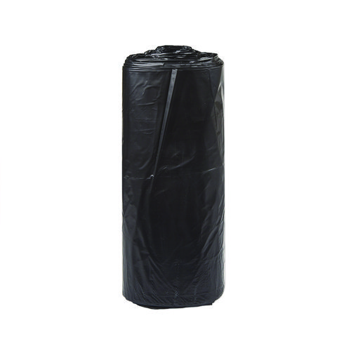 Low-Density Can Liners, 33 gal, 1.25 mil, 33" x 39", Black, Flat Pack, 250/Carton