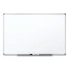 Porcelain Dry Erase Boards, 72" x 48", White Surface, Satin Aluminum Frame