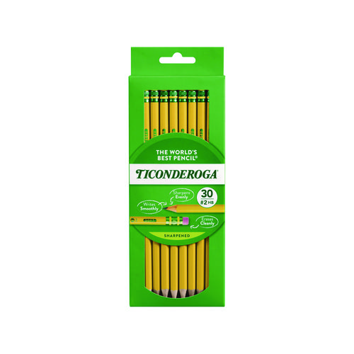 Ticonderoga Pre-Sharpened No. 2 Pencils