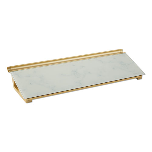 Quartet Glass Dry-Erase Desktop Computer Pad