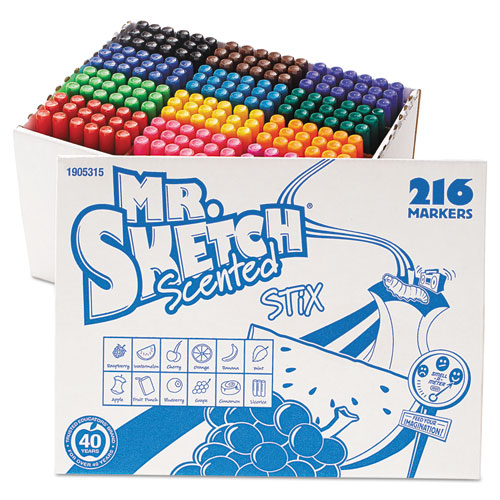 Mr. Sketch Stix Classpack Scented Markers