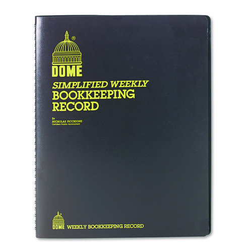 Dome Bookkeeping Record Book
