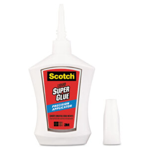 Super Glue with Precision Applicator, 0.14 oz, Dries Clear