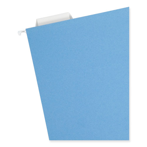 Box Bottom Hanging File Folders, 2" Capacity, Letter Size, 1/5-Cut Tabs, Assorted Colors, 25/Box