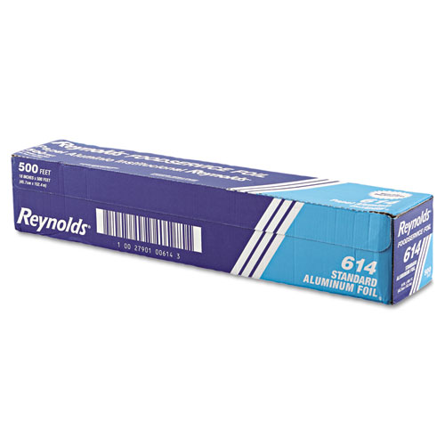 Standard Aluminum Foil Roll, 18" x 500 ft