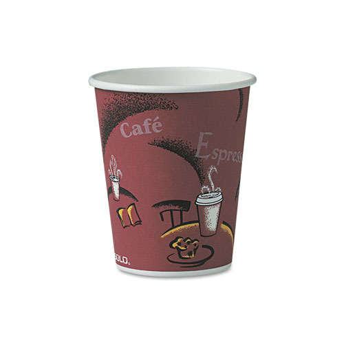 Solo 10 oz Bistro Design Hot Cups