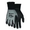 Ninja Nitrile Coating Nylon/Spandex Gloves, Black/Gray, Medium, Dozen
