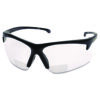 V60 30-06 RX Safety Readers, Black Frame, Clear Lens, 2.5 Diopter