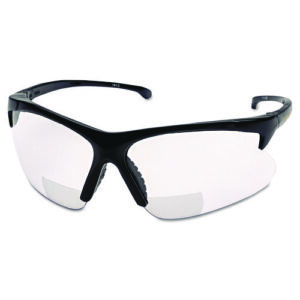 V60 30-06 RX Safety Readers, Black Frame, Clear Lens, 2.5 Diopter