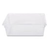 Food/Tote Boxes, 12.5 gal, 26 x 18 x 9, Clear, Plastic