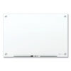 Brilliance Glass Dry-Erase Boards, 24" x 18", White Surface