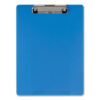 Recycled Plastic Clipboard, Holds 8.5 x 11 Sheets, Blue
