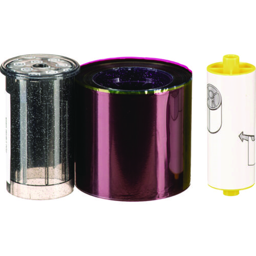 Entrust Full Color Ribbon Kit, Black/Cyan/Magenta/Yellow/Topcoat Protective Layer