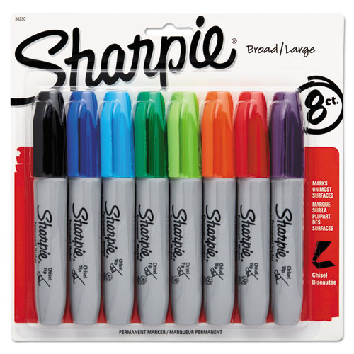 Sharpie Chisel Tip Permanent Markers