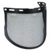 Skullerz 8999 Mesh Face Shield Replacement for Hard Hat and Safety Helmet, Black