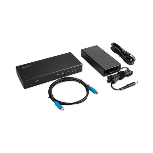 SD4850P USB-C 10 Gbps Dual Video Driverless Docking Station, Black
