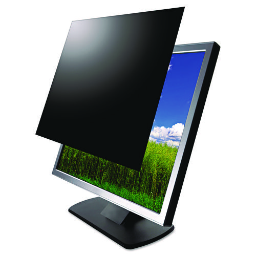 Kantek Secure-View Blackout Privacy Filter - Fits 24" Widescreen Monitors Black