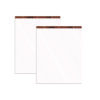 Easel Pads, Unruled, 27 x 34, White, 50 Sheets, 2/Carton