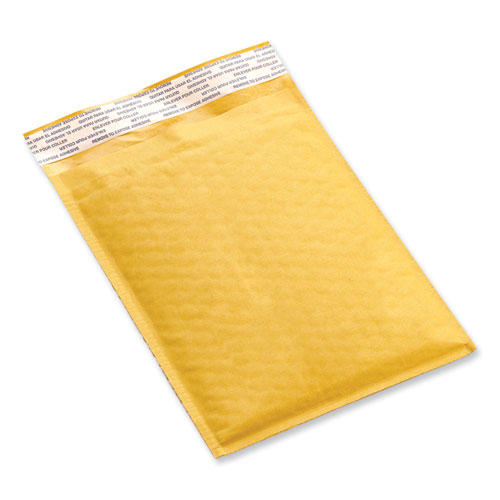 Peel Seal Strip Cushioned Mailer, #00, Extension Flap, Self-Adhesive Closure, 5 x 10, 25/Carton