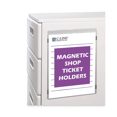 C-Line Magnetic Shop Ticket Holders