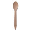 Wood Cutlery, General Purpose Spoon, Natural, 500/Carton