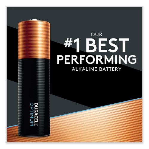 Optimum Alkaline AAA Batteries, 4/Pack