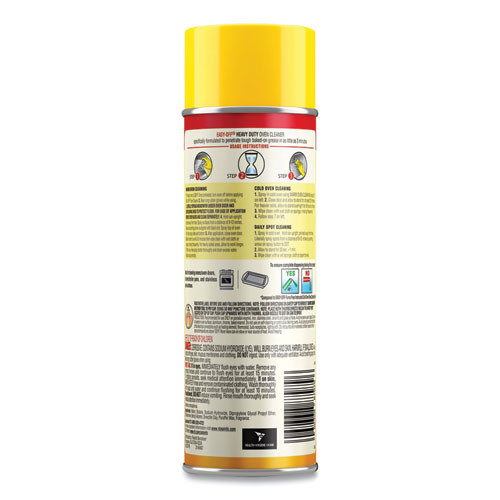 Heavy Duty Oven Cleaner, Fresh Scent, Foam, 14.5 oz Aerosol Spray, 12/Carton