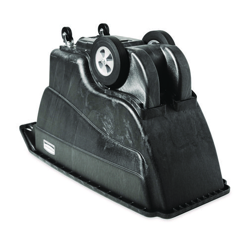 0.75 cu yd Structural Foam Tilt Truck, Standard Duty, 1,000 lb Capacity, Black