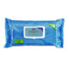 Hygea Adult Wash Cloths, 1-Ply, 9.5 x 11.5, Unscented, White, 60 Wipes/Tub, 6 Tubs/Carton