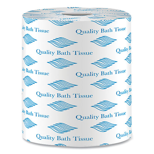 Bath Tissue, Septic Safe, 2-Ply, White, 500 Sheets/Roll, 96 Rolls/Carton