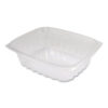 ClearPac Containers, 24 oz, 6.5 x 7.5 x 2, Clear, Plastic, 63/Pack, 8 Pack/Carton