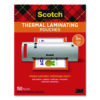 Laminating Pouches, 3 mil, 8.9" x 11.4", Clear, 150/Pack