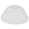 Dome-Top Cold Cup Lids, Fits 28 oz to 32 oz Cold Cups, Plastic, Clear, 500/Carton