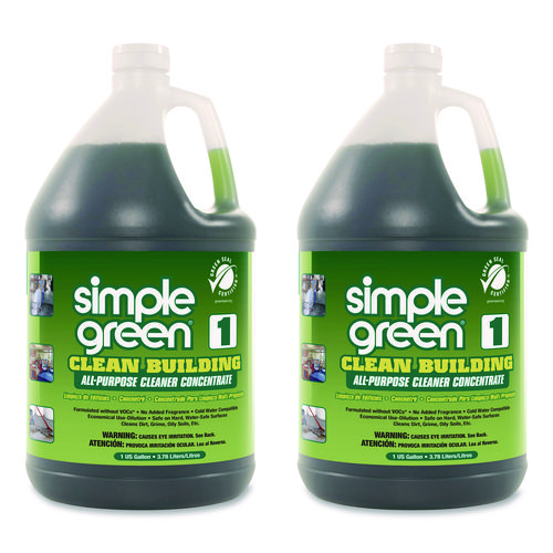 Clean Building All-Purpose Cleaner Concentrate, 1 gal Bottle, 2/Carton
