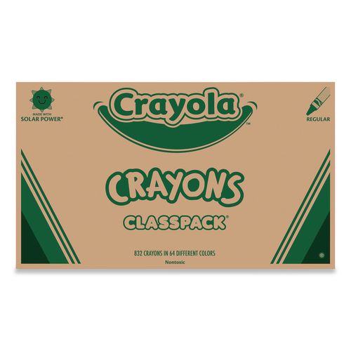 Crayola 64-Color Crayon Classpack