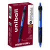 Power Tank RT Ballpoint Pen, Retractable, Bold 1 mm, Blue Ink, Translucent Blue/Black Barrel, Dozen