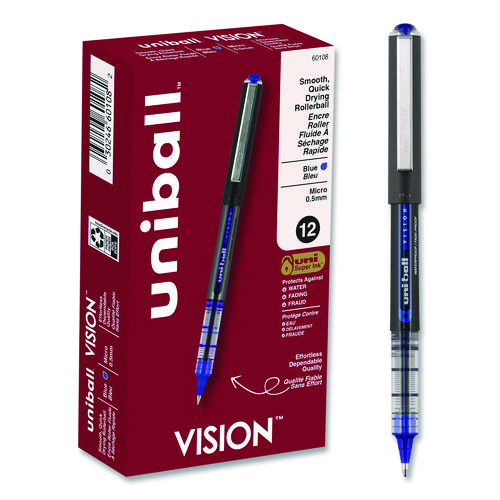 uniball&trade; Vision Rollerball Pens