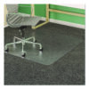SuperMat Frequent Use Chair Mat, Medium Pile Carpet, Flat, 46 x 60, Rectangle, Clear