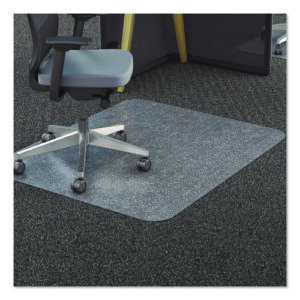 All Day Use Chair Mat - All Carpet Types, 46 x 60, Rectangle, Clear
