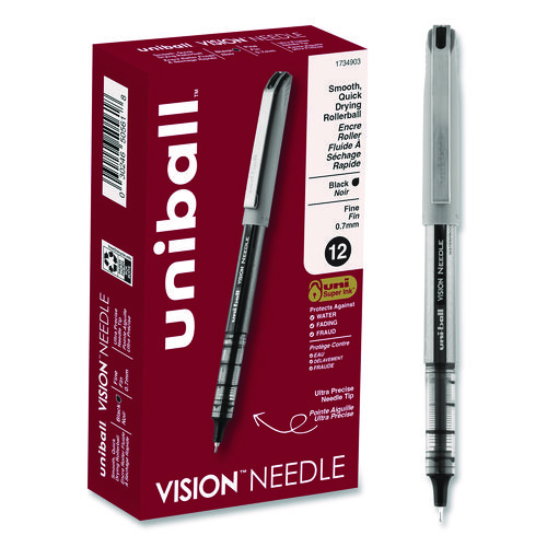 uniball&trade; Vision Needle Rollerball Pens
