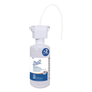 Antimicrobial Foam Skin Cleanser Refill, Unscented, 1,500 mL, 2/Carton