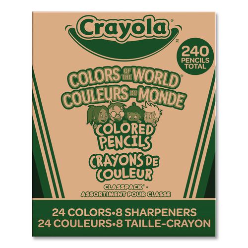 Crayola Colors of the World Colored Pencils