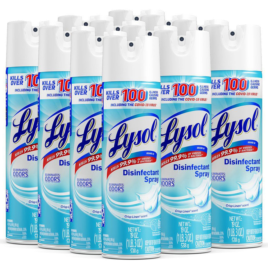 Lysol Crisp Linen Disinfectant Spray