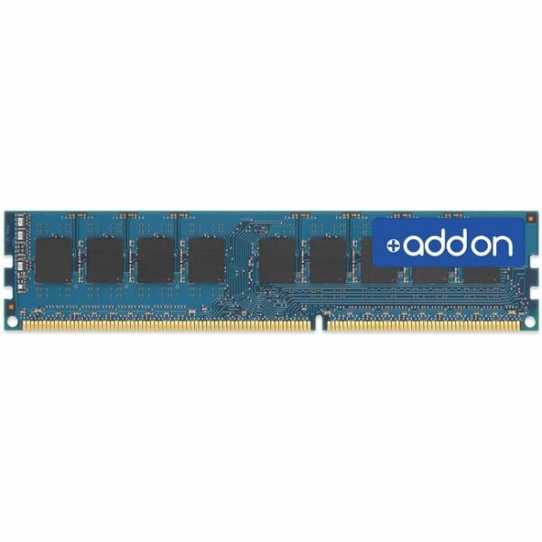 AddOn AM1333D3DRE/4G x1 Dell A3132552 Compatible Factory Original 4GB DDR3-1333MHz Unbuffered ECC Dual Rank 1.5V 240-pin CL9 UDIMM